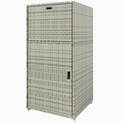Dedicated Poolside Storage Furniture, Freestanding Outdoor Towel Organizer Storage Cabinet