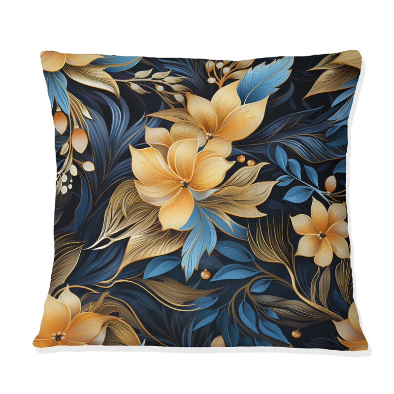 Coussin décoratif Tropical Twilight Ii, H 18 po x l 18 po