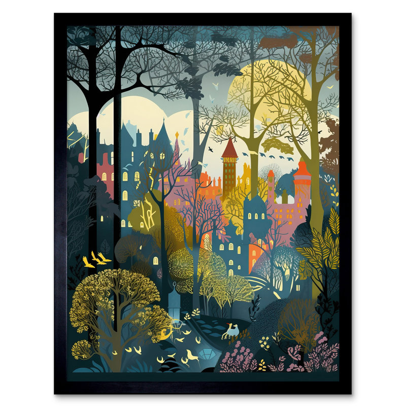 Boganville Single Picture Frame Print
