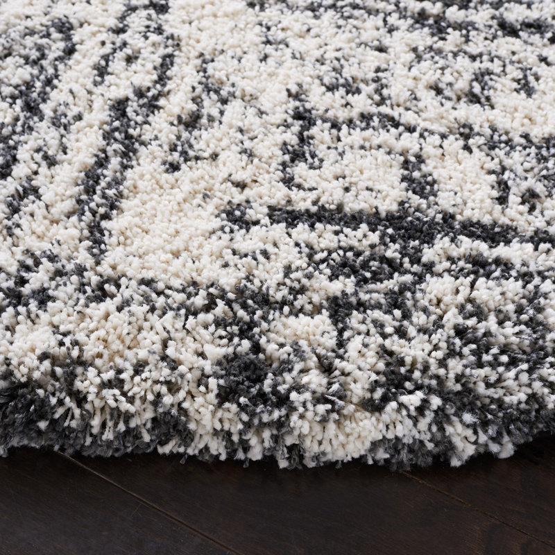 Olana Performance Abstract Rug, Round 7'