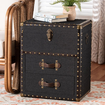 Coffre de rangement Baxton Studio Agatha