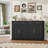 59.3"w Sideboard Buffet With 4 Drawers-107143729