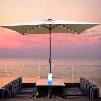Parasol Taibah 120 avec contrepoids inclus