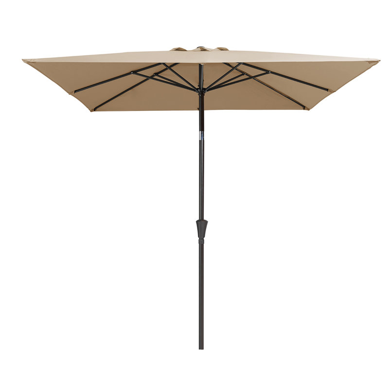Parasol carré 7,5 x 7,5 pi, Beige