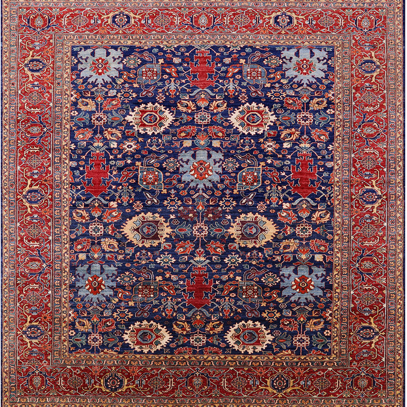 Oriental Indoor Rug, Square 8'