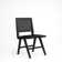 Cane Leather Dining Chair