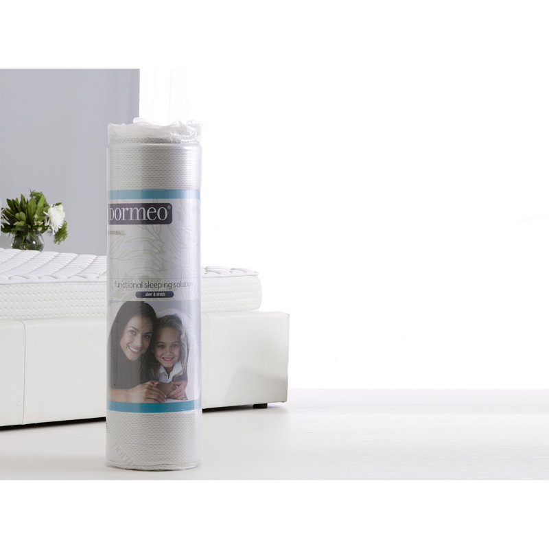 Silver Deluxe Memory Foam Mattress, Double (4'6)