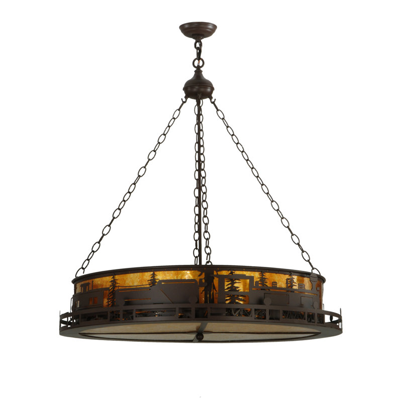 Rustic Lodge 4 - Light Chandelier