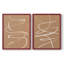 Terracotta Drift I-Premium, reproduction encadrée prête à accrocher - aucun clou requis - aucun clou requis-572621211-572621210