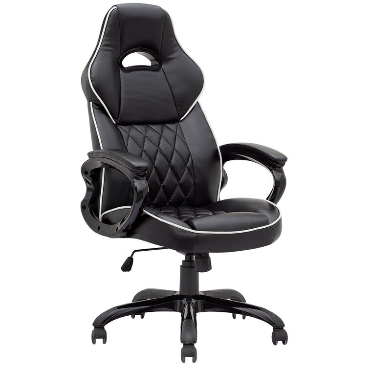 Ebern Designs Rohoman Adjustable Swiveling Gaming Chair Game Chair in ...