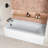 Streamline 60 in. x 30 in. Acrylic Left-Hand Drain Alcove Bathtub in Glossy White With External Drain-101699507