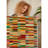Wencil Luxurious 100% Cotton Area Rug, 3.3 x 6.6 ft | 1200 g/m², 0.3 in Pile Height | Antibacterial, Non-Slip PVC Underside, Machine Washable | Vibrant Orange, Yellow, Camel, Red & Brown Colors | Perfect for Living Room & Bedroom-112936767