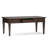 Carlton 44"W Solid Wood Transitional Coffee Table with 2 Drawers and Tapered Leg Design