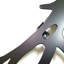 Necaise Steel 18 - Hook Wall Mounted Coat Rack