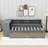 Wooden Daybed with 2 Drawers and Shelves and Charging Station-1907179574-1907179593