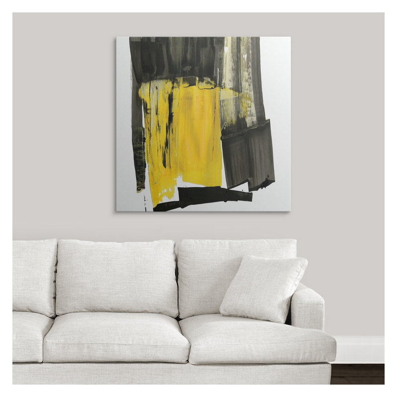 «Hive II», reproduction d'art Funkley, H 35 po x l 35 po x P 1,5 po, Toile