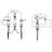 Clayborne Two Handle Oil Rubbed Bronze Faucet