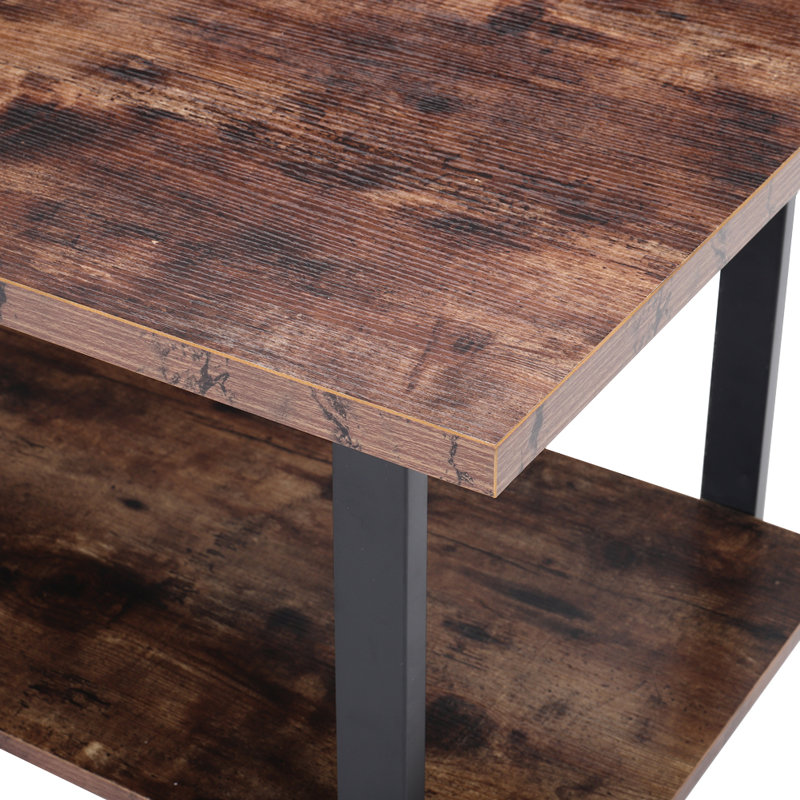 Four Leg Coffee Table with Storage