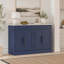 Ensemble de 2 buffets de cuisine autoportants avec rangement ajustable-561252795