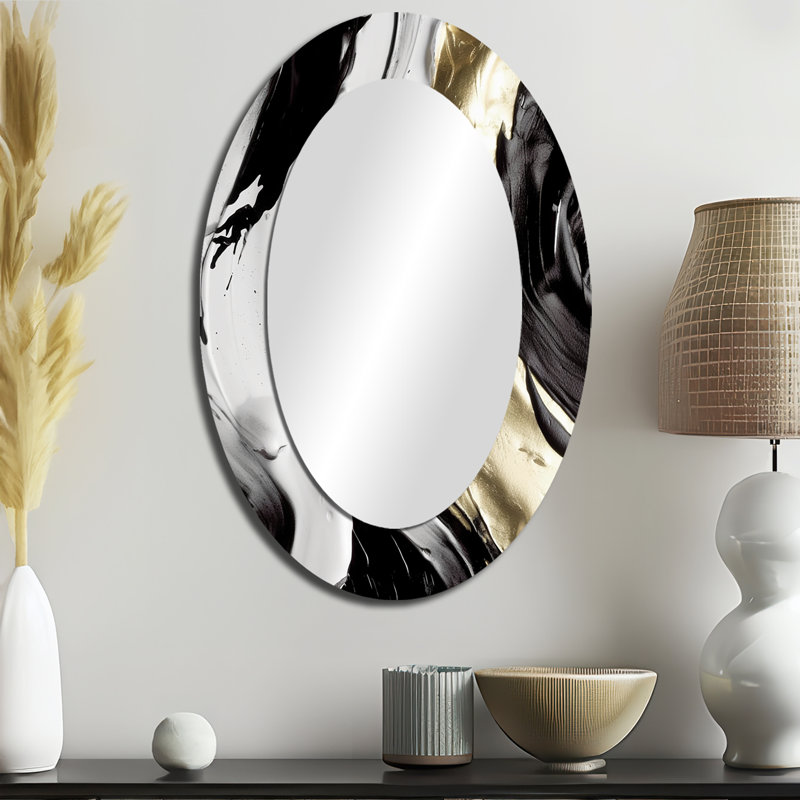 Miroir mural moderne exquis Darling, 36 po x 24 po