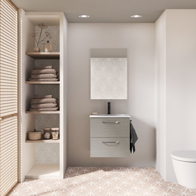 Jazire Vanity & Mirror Set