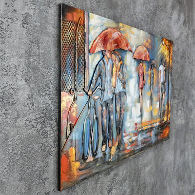 No Frame Painting on Metal