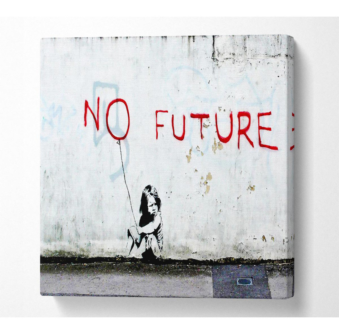 No Future Balloon - Kunstdrucke auf Leinwand