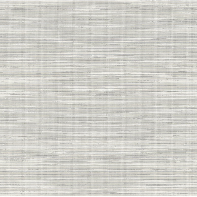 Rouleau de papier peint adhésif à texture croisée L 18 pi x l 20,5 po Ruthie, Gris