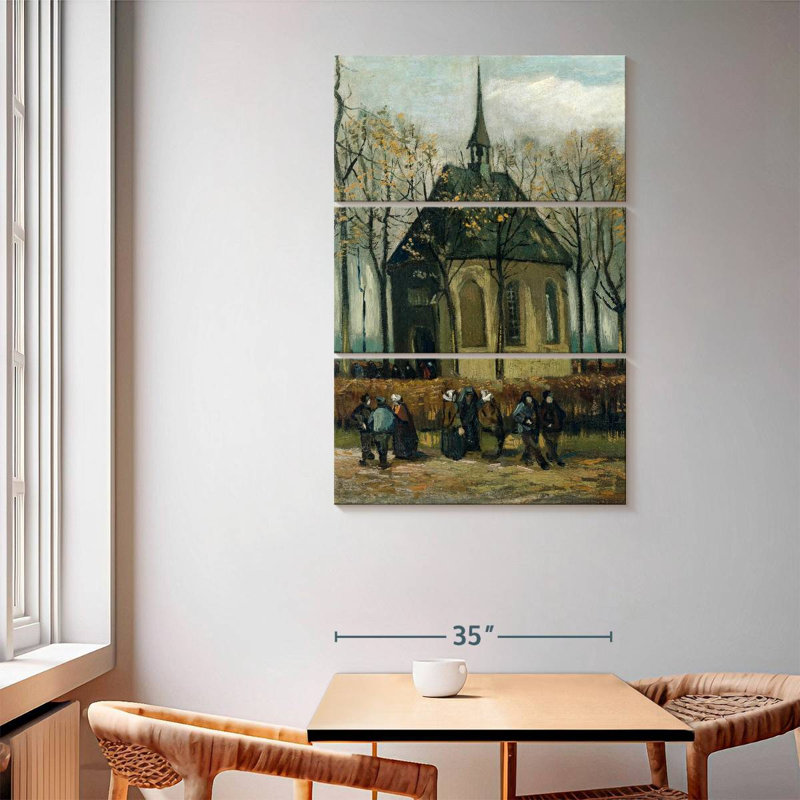 Adella Congregation Leaving The Reformed Church, 65" H x 42" W