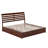 Lamareon Solid Wood Storage Platform Bed with Footboard & Under Bed Drawers-756382973-785349011