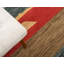 Tapis à motif géométrique bleu / rouge / beige-727843250