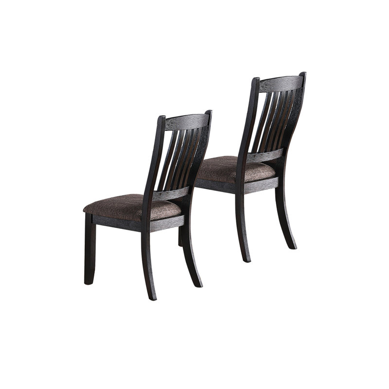 Ensemble de chaises d'appoint rembourrées en tissu