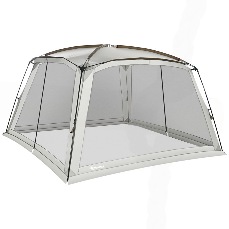 Tente avec sac de transport, H 86,5 po x l 141,75 po x P 141,75 po