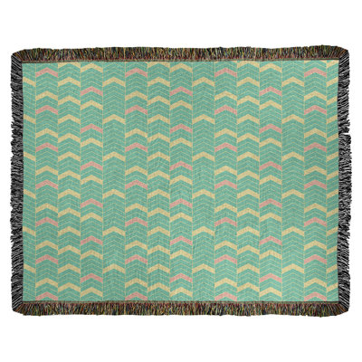 Couverture en coton tissé Rhonda