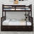 Bunk Bed with Ladder and Drawers-1828535391