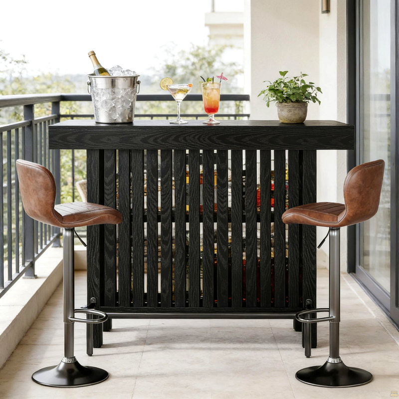 Table polyvalente, table de conversation, table de bar