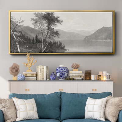 Lake George- Framed Canvas