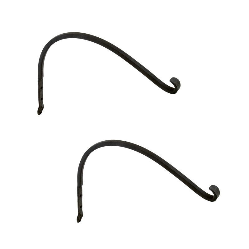 Metal Bracket Plant Stand, 11.75" H x 14.75" W x 1.5" D