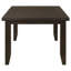 Table de salle à manger rectangulaire