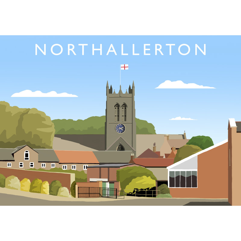 Northallerton 3 by Richard O'Neil - Print, 40 cm H x 50 cm W x 1 cm D, No Frame