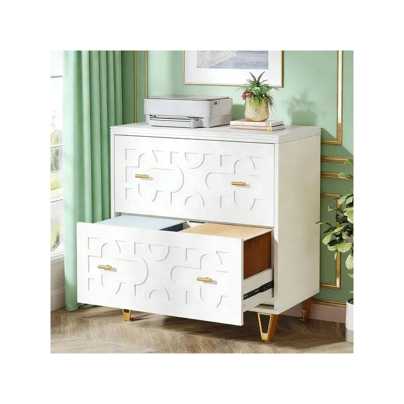 Classeur, meuble de rangement moderne pour imprimante