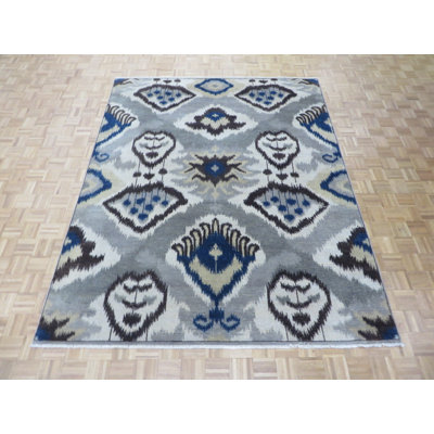 Mahmood One-of-a-Kind 8' X 10'7" Wool Area Rug in Gray