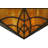 Scottsdale Glass Semi Flush Mount