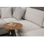 Elegant Corner Sofa with Beech Wood Frame, 100% Polyester Fabric, 14.6 x 14.6 x 33.5 inches Cushions | Dimensions: 147.6 x 168.5 x 33.5 inches | Durable Walnut Legs, Modern Scandinavian Design, Easy to Clean