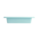 9In Nonstick Aluminized Steel Square Cake Pan, Contour Silver