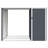 vidaXL Garden Shed Brown Galvanized Steel Large Garden Shed-61626538