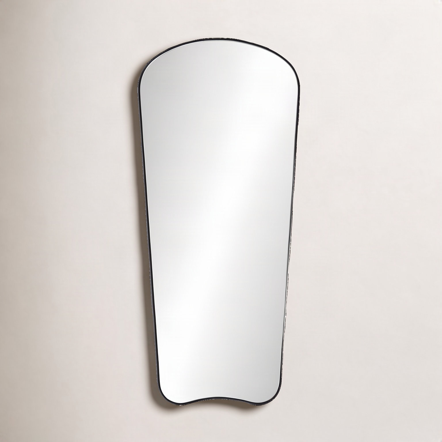 Accent Mirror, Matte Black, 60" x 26"