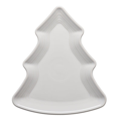 Fiesta Tree Plate In White