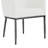 Urbina Modern 5-Piece Dining Table Set With Upholstered Armchairs & Pedestal Base-125811057