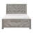 Claudette 3D Chevron Panel Bed with Rustic Wood Grain Texture -114311297